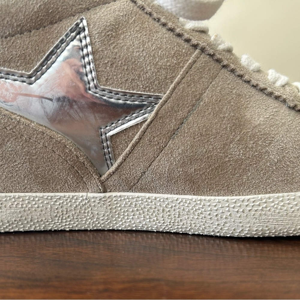 ASH Limited Guepard Bis Suede Wedge Sneaker Shoe (7.5) NEW - Picture 8 of 10